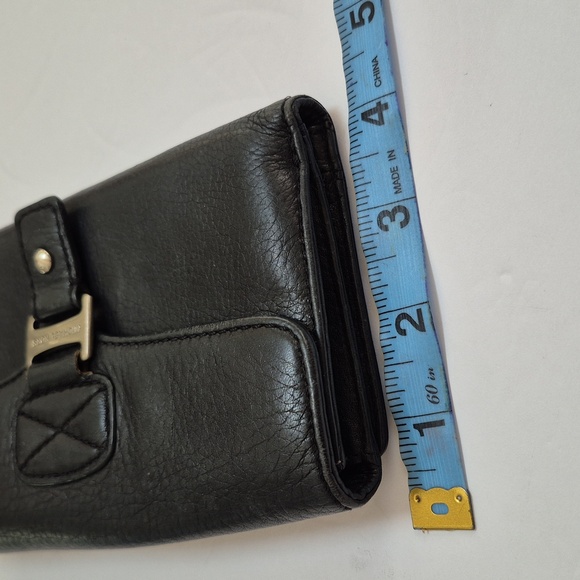 Michael Kors Black Leather Wallet Clutch - Picture 9 of 9